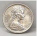 AUSTRALIA 1982 . FIVE 5 CENTS COIN . ECHIDNA